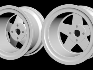 Revolution 5 Spoke Rim Modello di stampa 3D