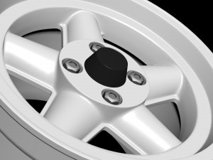 Revolution 5 Spoke Rim Modello di stampa 3D
