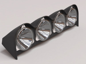 Rally Spotlights 2 Modelo de Impressão 3D