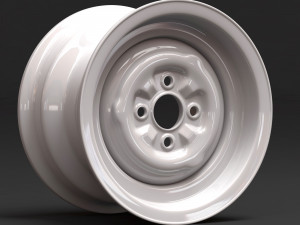 Lotus Cortina Steel Wheels Model do druku 3D