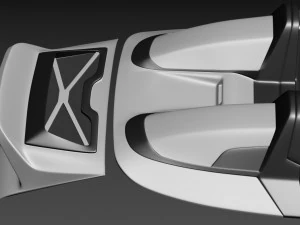 Gunther Werks 993 Cover 3D Print Model