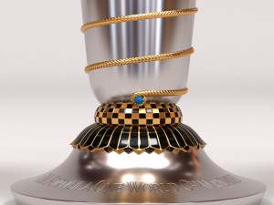 F1 WDC Trophy printable 3D-Druckmodell