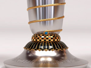 F1 WDC Trophy printable 3D Print Model in Automotive 428154 | 3DExport