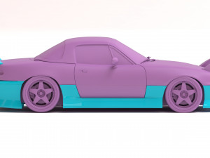 Miata KBD Body Kit Printable 3D-printmodel