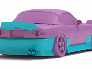 Miata KBD Body Kit Printable 3D-printmodel