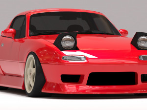 Miata KBD Body Kit Printable 3D-printmodel