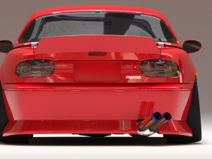 Miata KBD Body Kit Printable 3D-printmodel