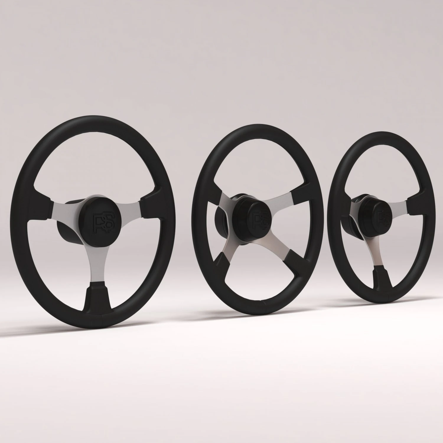 RS Classic Steering Wheels pack 3D Print Model .c4d .max .obj .3ds .fbx .stl .blend 