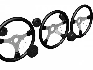 RS Classic Steering Wheels pack 3D Print Model