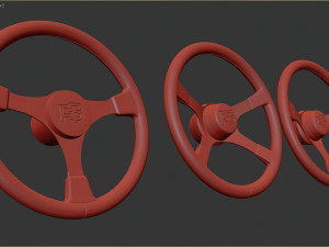 RS Classic Steering Wheels pack 3D Принт Модель