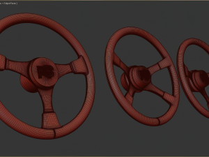RS Classic Steering Wheels pack 3D Принт Модель