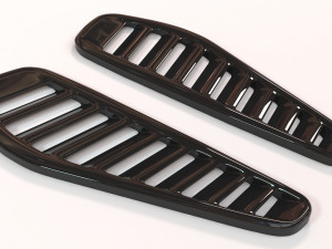 Fiesta Turbo Bonnet Vents printable 3Dプリントモデル