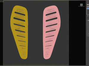 Fiesta Turbo Bonnet Vents printable 3Dプリントモデル