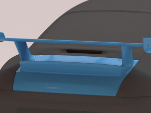 996 GT3 RS Spoiler 3D Print Model