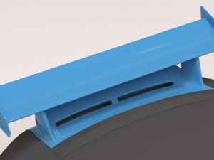 996 GT3 RS Spoiler 3D Print Model