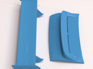996 GT3 RS Spoiler 3D Print Model