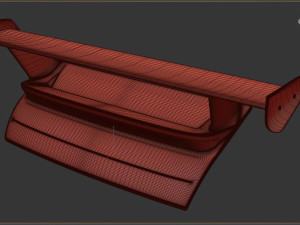 996 GT3 RS Spoiler 3D Print Model