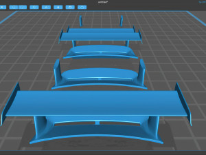 996 GT3 RS Spoiler 3D Print Model