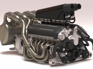 McLaren F1 S702 V12 Engine 3D Print Model