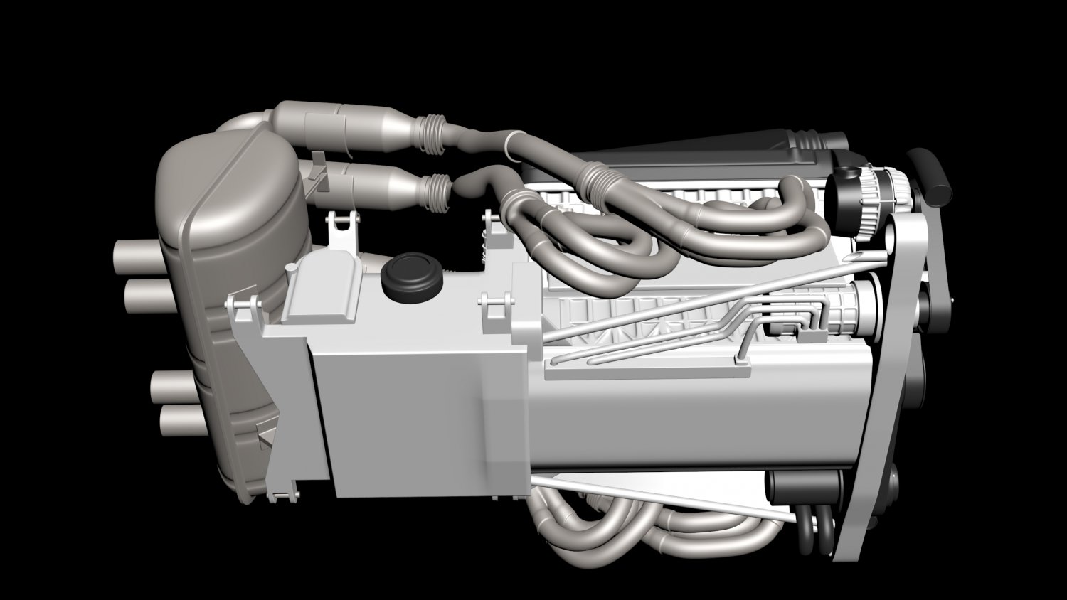 Car Engine 3d model - CadNav