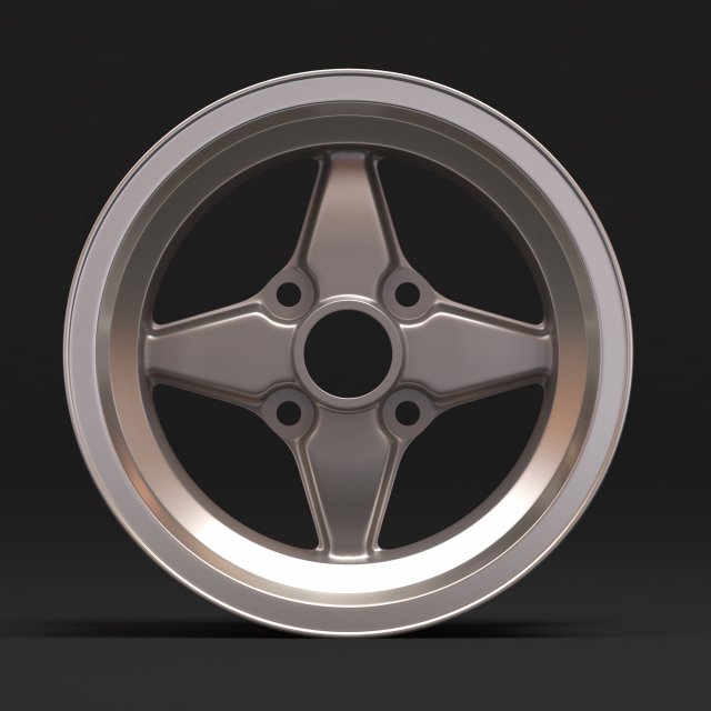 American Racing Le Mans Wheels 3D Принт Модель .c4d .max .obj .3ds .fbx .stl .blend 