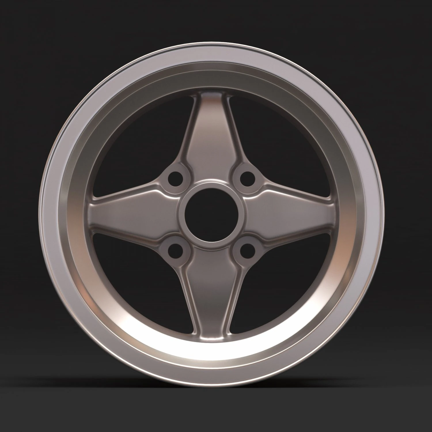 American Racing Le Mans Wheels 3D Print Model .c4d .max .obj .3ds .fbx .stl .blend