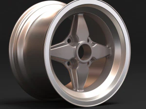 American Racing Le Mans Wheels 3D Print Model