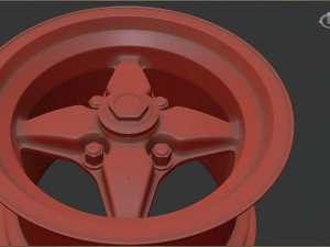 American Racing Le Mans Wheels 3D Принт Модель