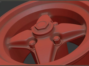American Racing Le Mans Wheels 3D Принт Модель