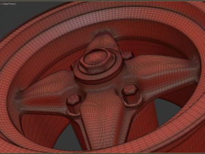 American Racing Le Mans Wheels 3D Принт Модель