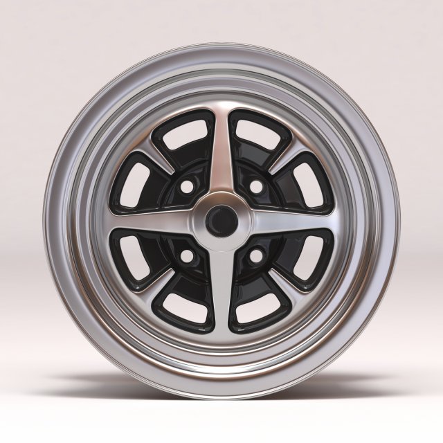 ROStyle Wheel Modelo de Impressão 3D .c4d .max .obj .3ds .fbx .stl .blend 