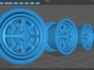 ROStyle Wheel 3D Print Model