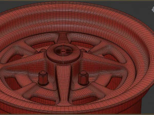 ROStyle Wheel 3D Print Model