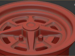 ROStyle Wheel 3D Print Model