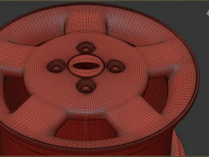 Sierra Azura Wheel 3D Print Model