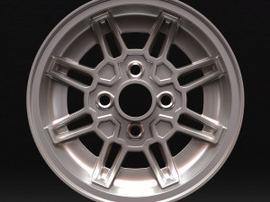 Capri Ghia Wheel 3D Print Model