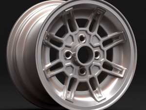 Capri Ghia Wheel Modèles 3D en vedette