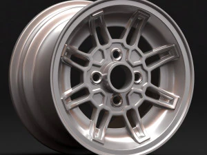 Capri Ghia Wheel 3D Print Model