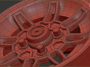 Capri Ghia Wheel 3D Print Model