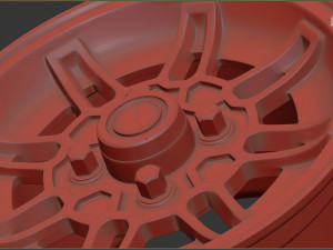 Capri Ghia Wheel Modèles 3D en vedette
