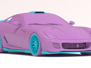Ferrari 599 HAMANN Body Kit 3D Print Model