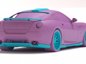 599 HAMANN Body Kit 3D 打印模型