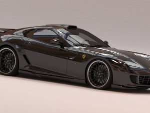 599 HAMANN Body Kit 3D 打印模型