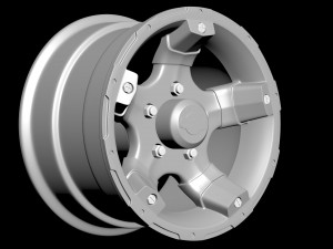 Black Rock 900S Viper Rim 3D Baskı Modeli