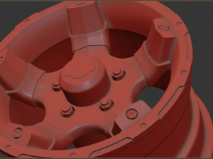 Black Rock 900S Viper Rim 3D Baskı Modeli