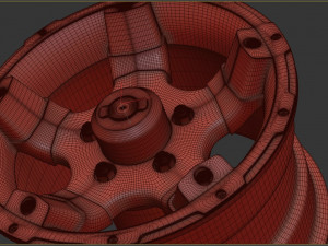 Black Rock 900S Viper Rim 3D Baskı Modeli