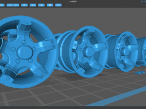 Black Rock 900S Viper Rim 3D Baskı Modeli