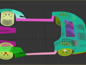 F40 Wide Body Kit Modèles 3D en vedette