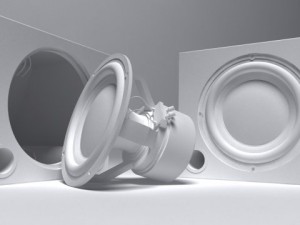 subwoofer 3D Model