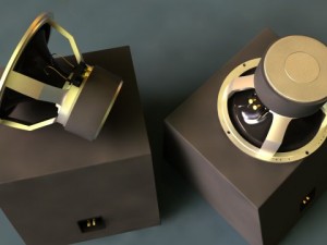 subwoofer 3D Model